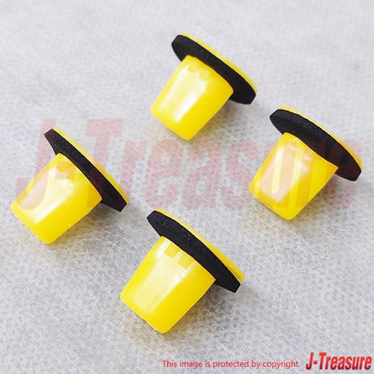 NISSAN 370Z Z34 09-20 Genuine Pillar Finisher Grommet 76848-71S00 x4 Set OEM