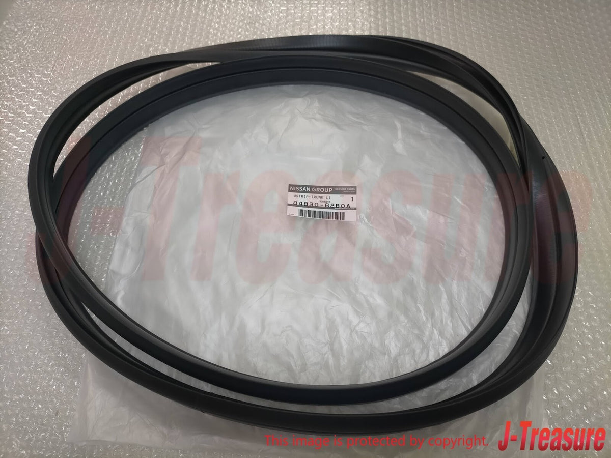 NISSAN GT-R R35 2011-2022 Genuine Trunk Lid Weatherstrip Seal 84830-62B0A OEM