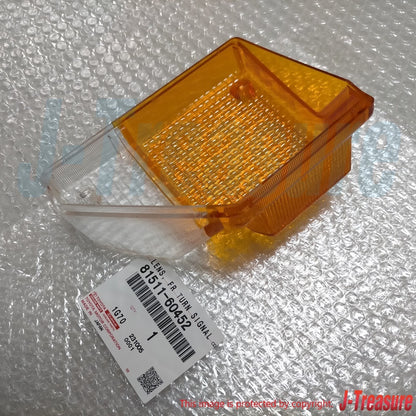 TOYOTA LAND CRUISER BJ70 Genuine Front Turn Signal Lamp Lens RH & LH Set OEM