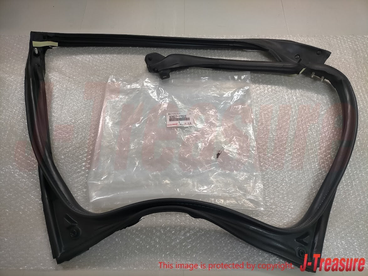 TOYOTA MR2 SW20 91-95 Genuine T-Bar Roof Weather Strip Side Rail RH & LH Set OEM