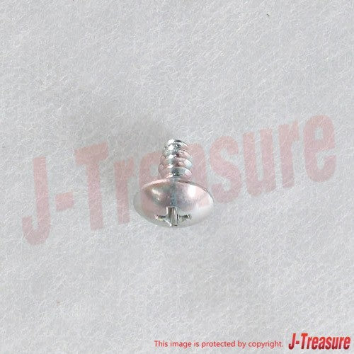 MITSUBISHI Genuine RALLIART Front Grill Emblem & Screw Set 7450A301 MF455390 OEM