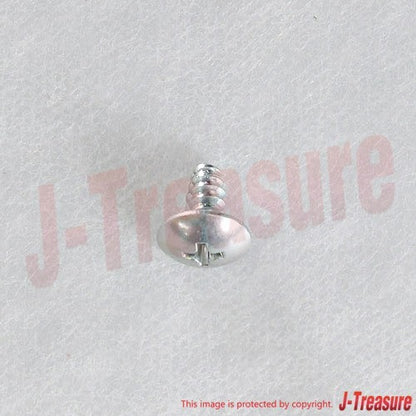 MITSUBISHI Genuine RALLIART Front Grill Emblem & Screw Set 7450A301 MF455390 OEM