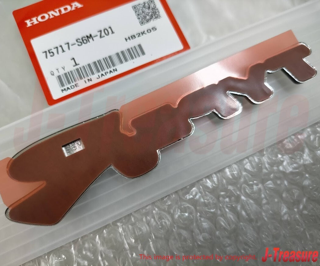 HONDA INTEGRA TYPE-R DC5 Genuine Rear Emblem Badge "TYPE-R" 75717-S6M-Z01 OEM