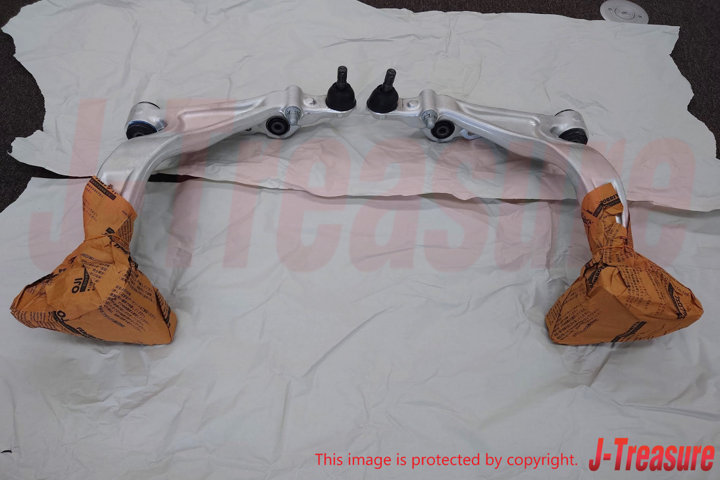 NISSAN GT-R R35 2008-2009 Genuine Front Lower Control Arm Right & Left Set OEM