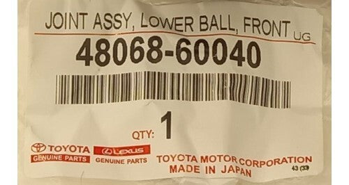 TOYOTA 4RUNNER GRN28# 10-22 Genuine Front Suspension Lower Arm RH 48068-60040