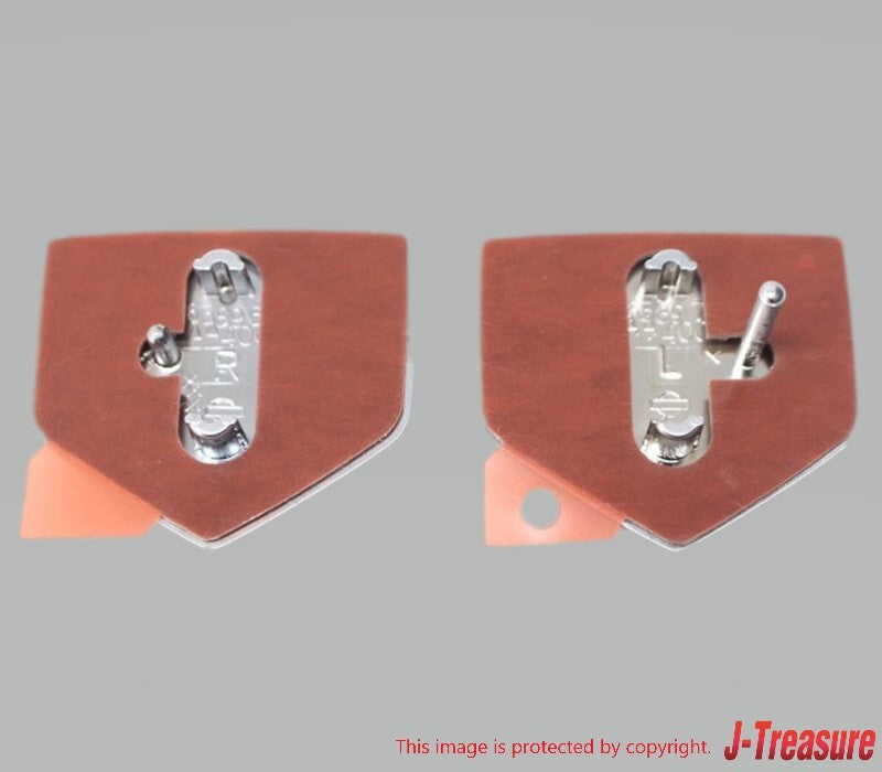 NISSAN SKYLINE GT-R BNR34 R34 Genuine Side Fender "GT" Emblem Badge R&L Set OEM