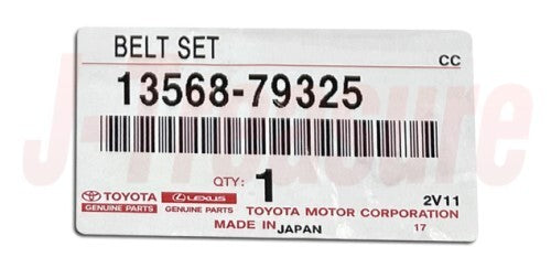TOYOTA RAV4 SXA10 SXA11 MR2 SE20 Genuine 3S-GE Timing Belt 13568-79325 OEM