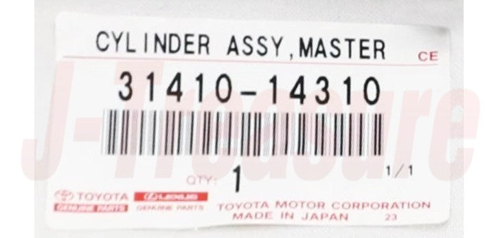 TOYOTA SUPRA JZA80 '93-98 Genuine Clutch Master Cylinder Assy 31410-14310 OEM
