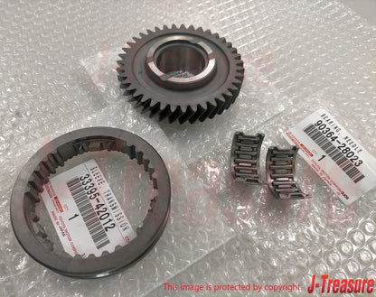 TOYOTA RAV4 ACA21L '02-03 Genuine Manual 5th Gear & Hub Sleeve & Bearing Set OEM