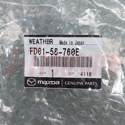 MAZDA RX-7 FD3S Genuine Front Side Door Weatherstrip Seal Right & Left Set OEM