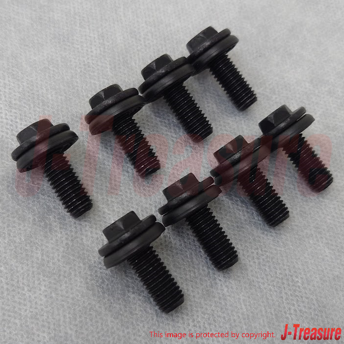 TOYOTA 4RUNNER GRN21# 10-23 Genuine Roof Drip S/Moulding Bolt 90119-08C47 x8 Set