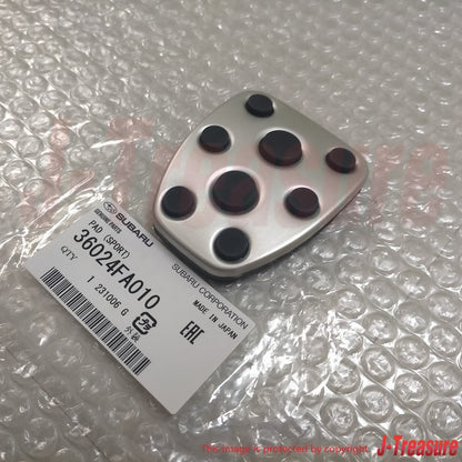 SUBARU IMPREZA WRX STI GDF 04-06 Genuine Aluminum Clutch & Brake Pedal Pad Set