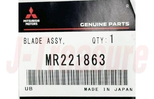 MITSUBISHI LANCER EVO 5 6 CP9A Genuine Windshield Wiper Blade W/Fin MR221863 OEM