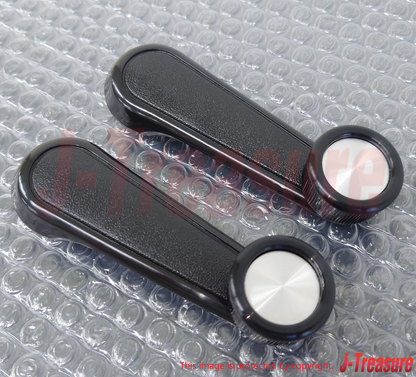 TOYOTA LAND CRUISER BJ60 75-90 Genuine Window Regulator Crank Handle x2 Set OEM