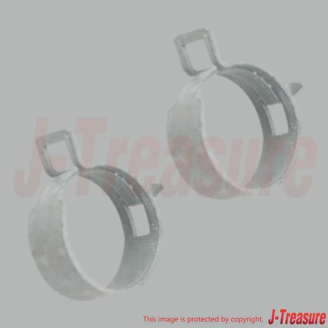 NISSAN SKYLINE GT-R R33 R34 Genuine Crankcase Blowby Gas Hose & Clamp(x2) Set