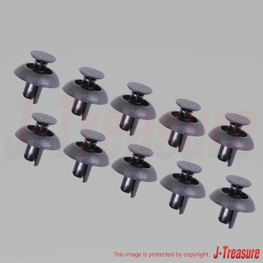 TOYOTA HIGHLANDER GSU40 08-19 Genuine Radiator Support Frame Seal Clip x11 set