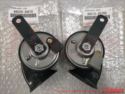 TOYOTA LEXUS LS600 600HL IS250 IS350C ISF LS460 High / Low Horn Set Genuine OEM