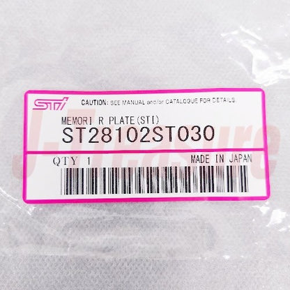 SUBARU WRX S4 VA VB Genuine Sti Air Valve Cap Set ST28102ST030 OEM
