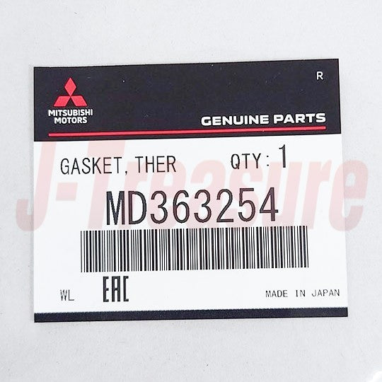 MITSUBISHI LANCER Evo 9 CT9A 03-06 Genuine Thermostat Housing Gasket MD363254