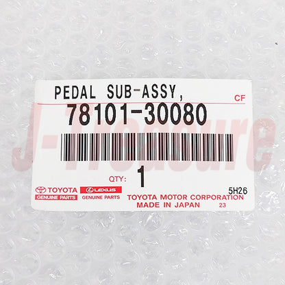 LEXUS  GS350 GS450h LS460 13-14 Genuine Aluminum Accelerator Brake Pedal Set OEM