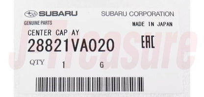 SUBARU WRX VAG 16-17 Genuine Aluminium Wheel Center Cap 28821VA020 OEM