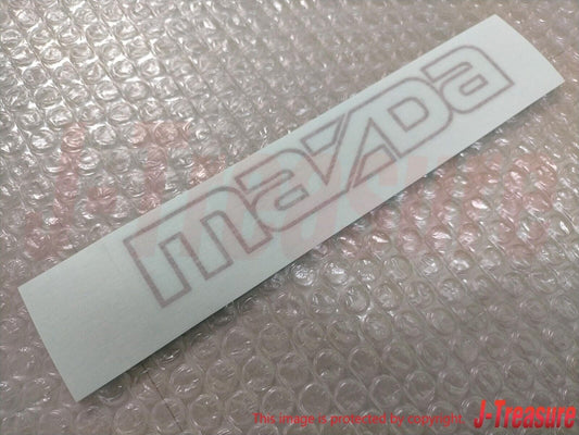 MAZDA MX-5 MIATA NA Genuine Fr/Ornament Decal Light Gray "MAZDA" NA04-51-711 14