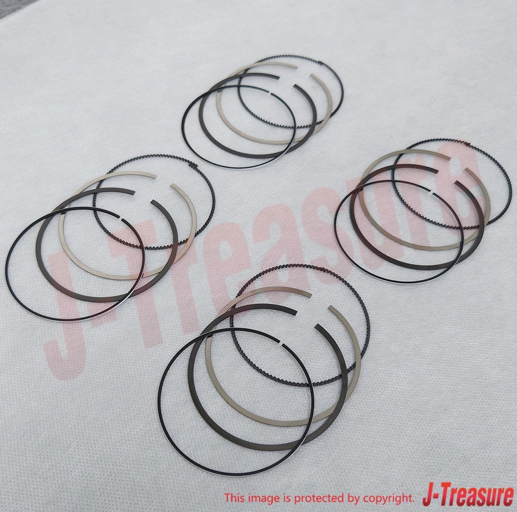 YAMAHA YZF-R6 2006-2024 Genuine Piston Ring Set Standard 2C0-11603-00-00 x4 Set