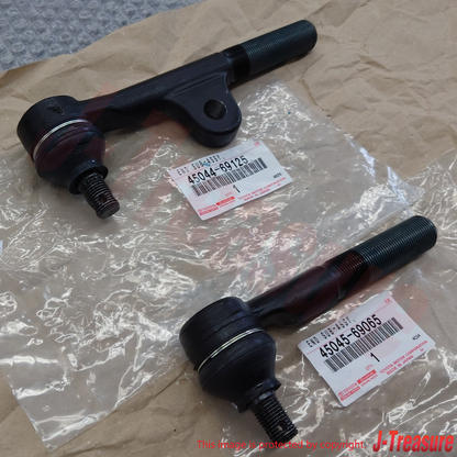 TOYOTA LAND CRUISER FZJ80L 91-97 Genuine Steering Relay Rod End RH & LH Set OEM