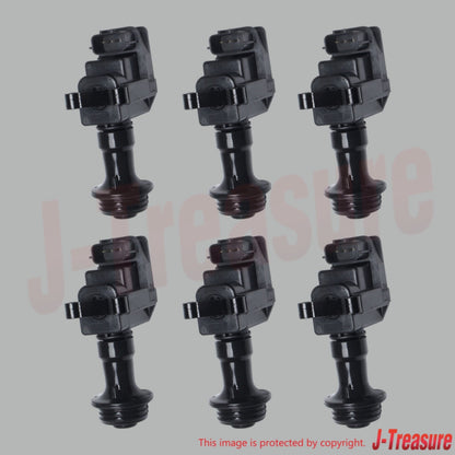 NISSAN SKYLINE BNR34 GT-R Genuine Ignition Coil Assy 22448-25U00 x6 Set OEM