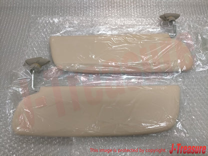 TOYOTA LAND CRUISER BJ40 FJ40 FJ45 FJ55 69-78 Genuine Sun Visor RH & LH Set OEM