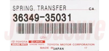 TOYOTA 4RUNNER LN106 Genuine Transfer Select Return Spring 36349-35031 OEM