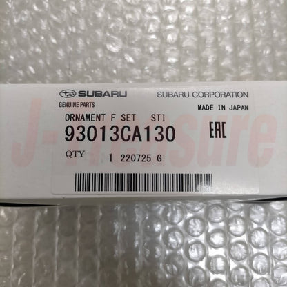 SUBARU BRZ ZC6 16-21 Genuine Front STi Emblem & Bracket & Screw 3 Piece Set OEM