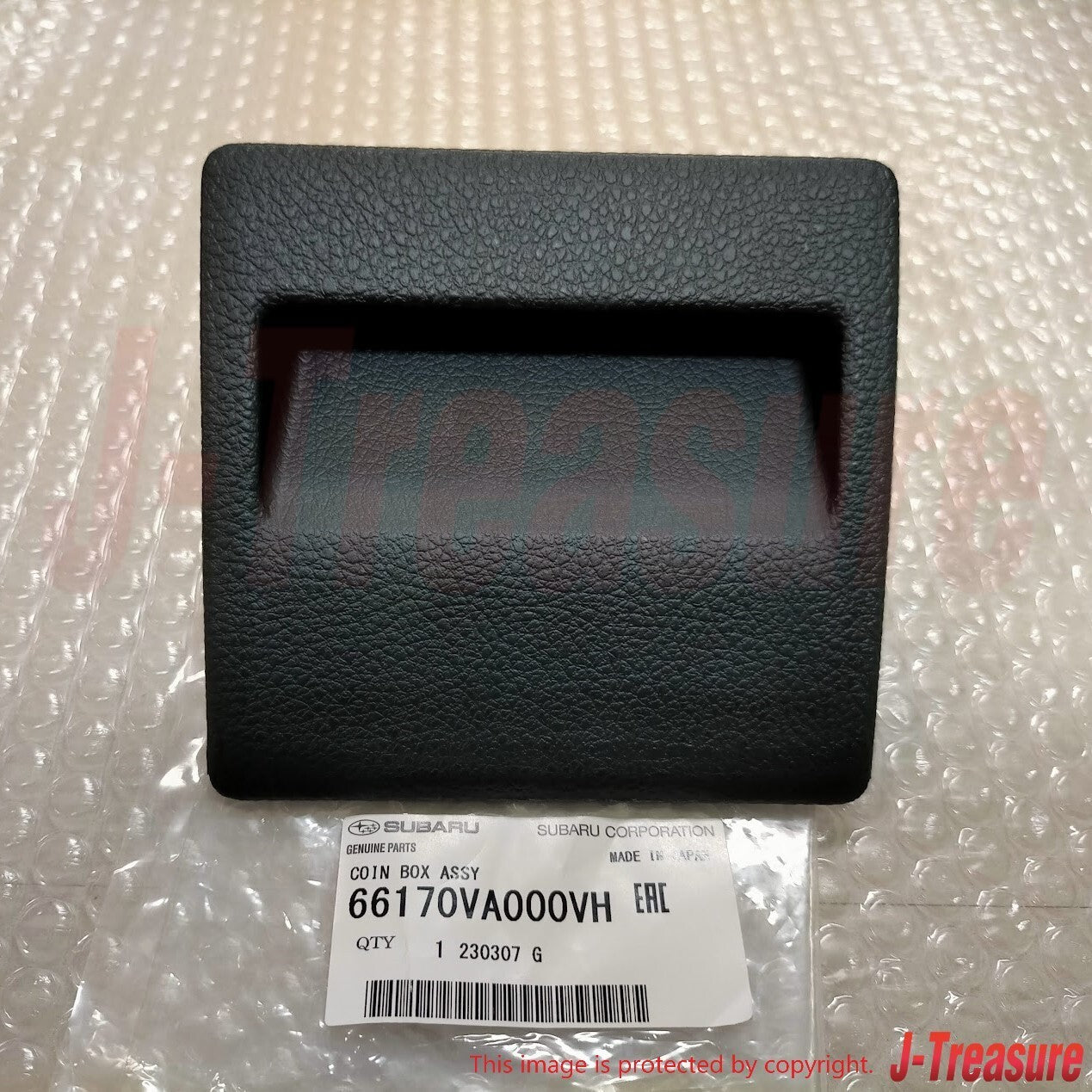 SUBARU WRX STI 2015-2019 Genuine Coin Box Assembly Fuse Cover 66170VA000VH OEM