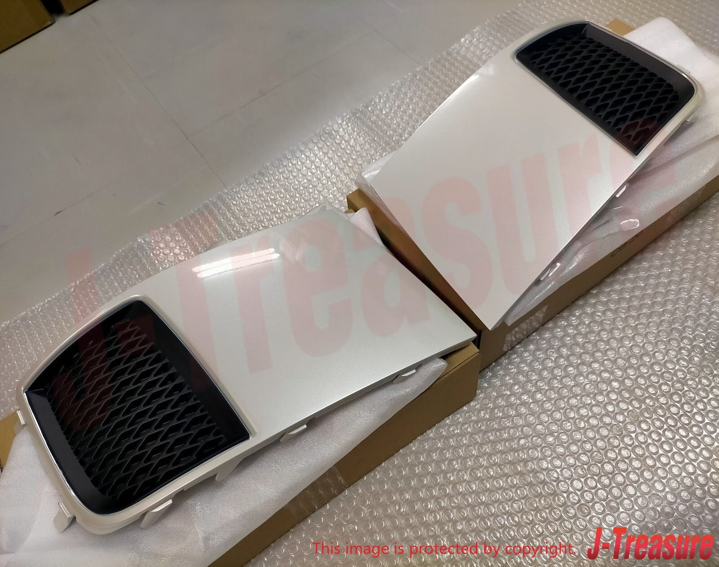 SUBARU IMPREZA WRX STI GR GV 11-14 Genuine Fog Light Cover RH & LH Set "37J" OEM