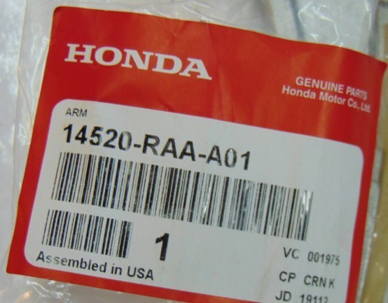 HONDA CR-V RD# 2.4L 2002 - 2006 Genuine K24A1 Timing Chain Set OEM