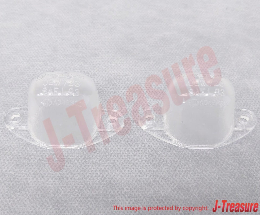 SUBARU IMPREZA WRX STI GDF 02-07 Genuine License Lamp Lens 84910KA001 x2 Set OEM