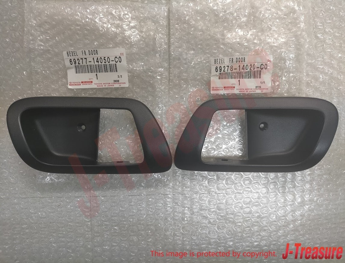 TOYOTA SUPRA JZA80 MK4 93-98 Genuine Inner Door Handle Bezel Right Left Set OEM