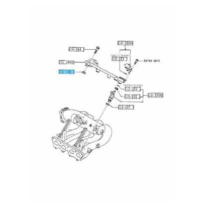 MAZDA MX-5 MIATA 1990-2005 Genuine Fuel Distributor Insulator B675-13-158 OEM