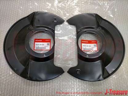 HONDA INTEGRA DC2 TYPE-R 97-01 Genuine Front Brake Splash Guard Cover Set OEM