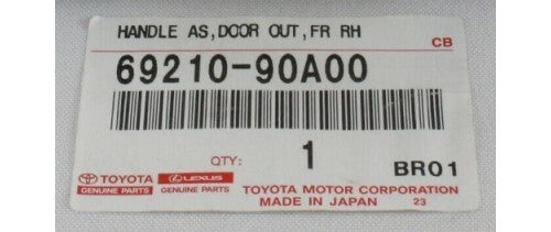 TOYOTA LAND CRUISER BJ6# 81-90 Genuine Front Door Outside Handle RH 69210-90A00