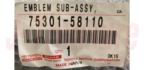 TOYOTA ALPHARD ANH20 10-11 Genuine Radiator Grille Emblem Early Model OEM LHD