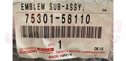 TOYOTA ALPHARD ANH20 10-11 Genuine Radiator Grille Emblem Early Model OEM LHD