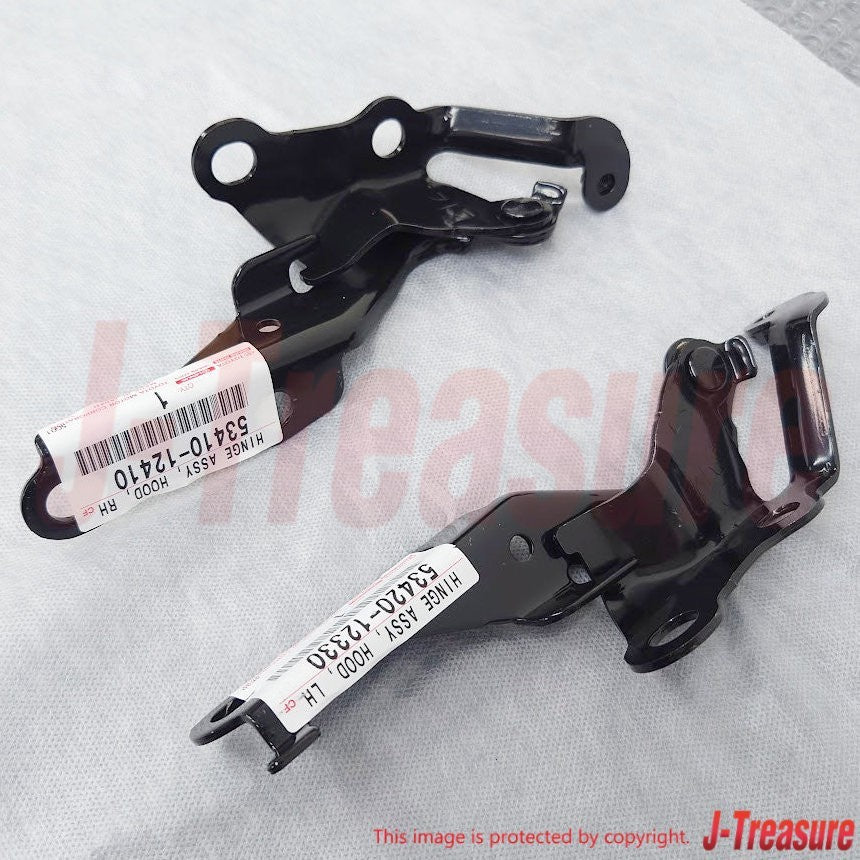 TOYOTA COROLLA ZZE130 2003-2008 Genuine Hood Hinge Assembly RH & LH set OEM