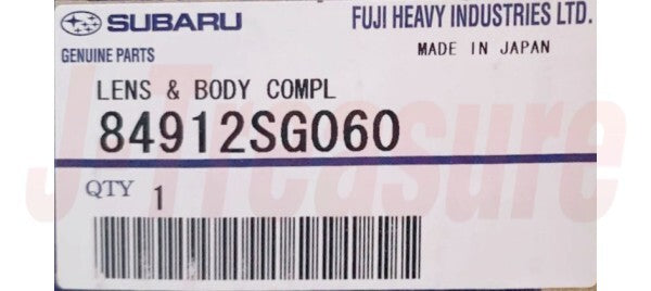 SUBARU FORESTER SJ9 14-18 Genuine High Mount Lamp Lens & Body 84912SG060 OEM