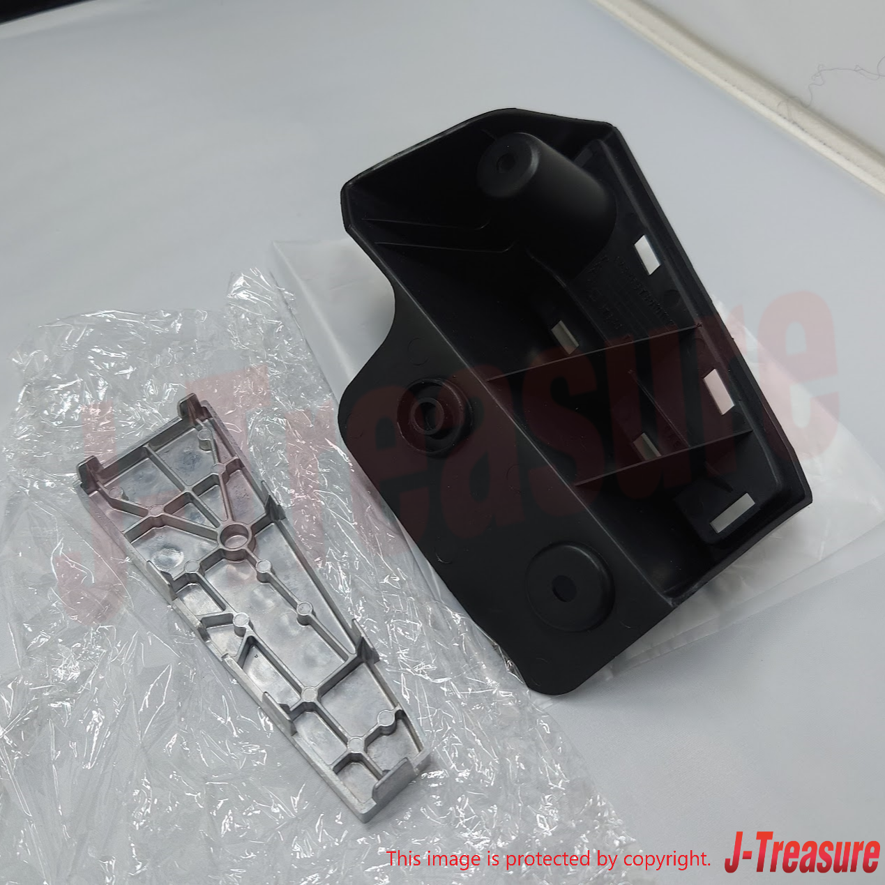 NISSAN SKYLINE GT-R R33 R34 95-02 Genuine Foot Rest & Aluminum Cover Set OEM