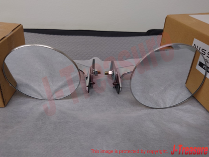 Nissan SUNY B110 Datsun 510 1000 1200 Outside Mirror Assy RH & LH Set OEM
