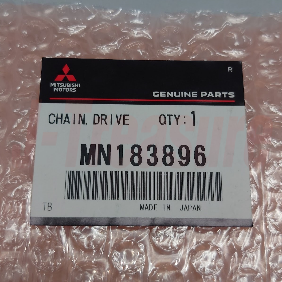 MITSUBISHI LANCER CZ4A 08-17 Genuine Oil Pump Drive Chain & Balancer Guide Set