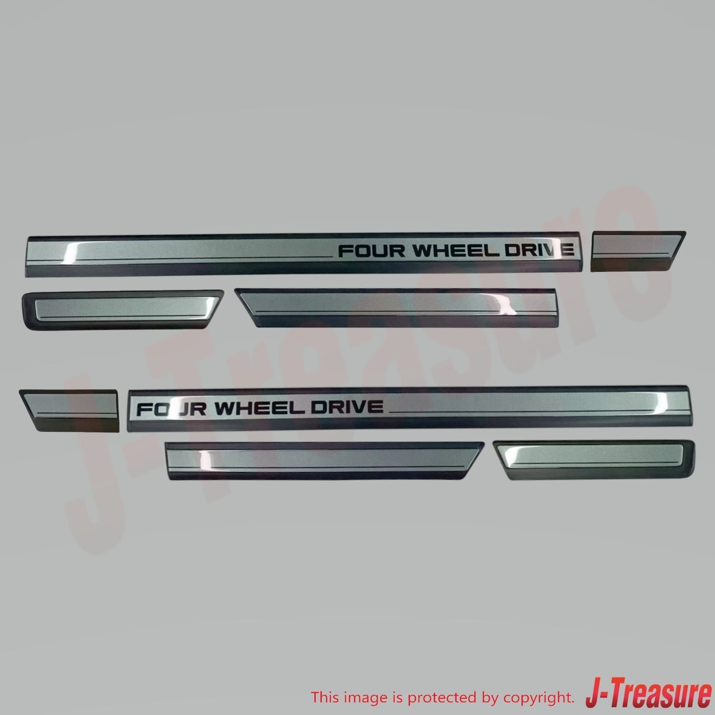 TOYOTA LAND CRUISER FZJ80 '95-04 Genuine Outside Moulding Set GEN For Vehicles