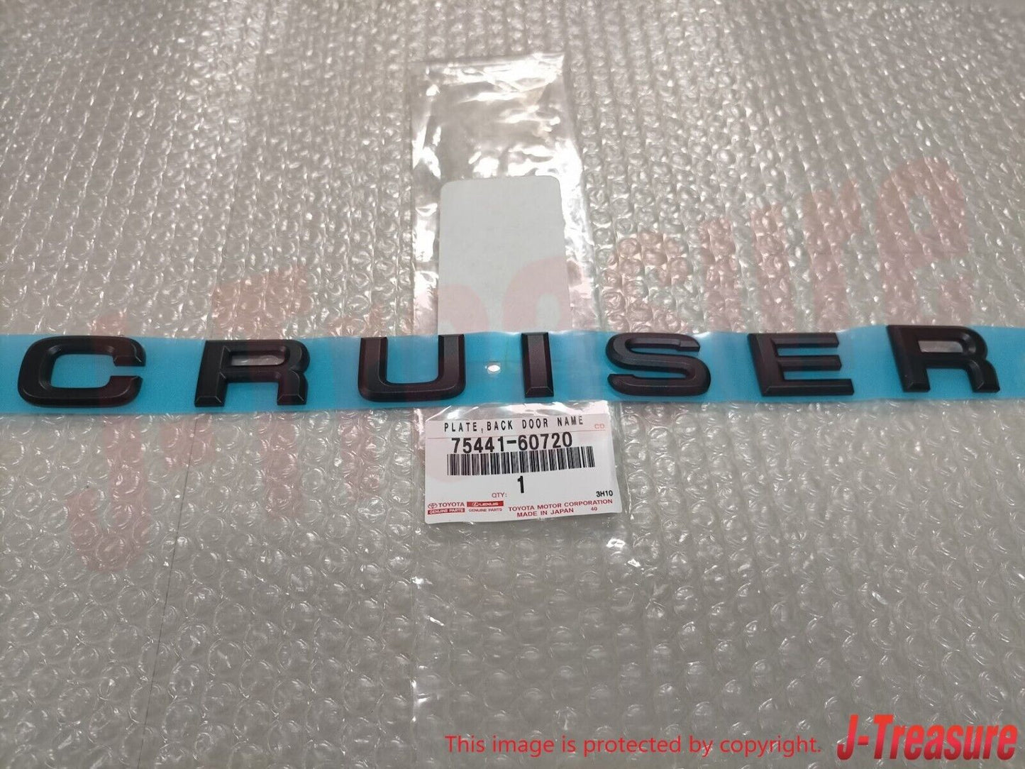 TOYOTA LAND CRUISER GR #JA300W 2021- Genuine Rear Emblem "LAND" "CRUISER" OEM