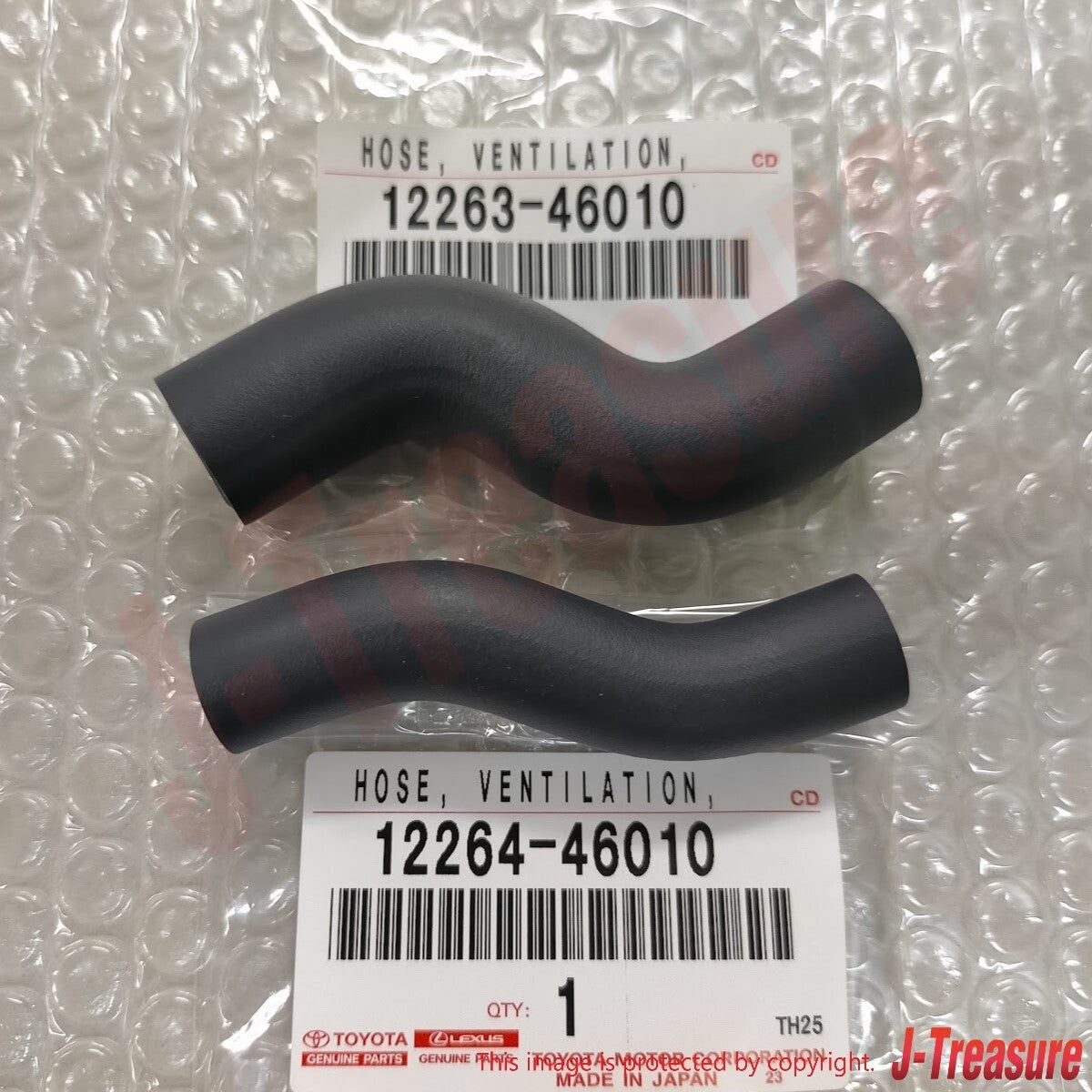 TOYOTA SUPRA JZA80 93-98 Genuine 2JZ-GTE Ventilation Hose No.3 & No.4 Set OEM